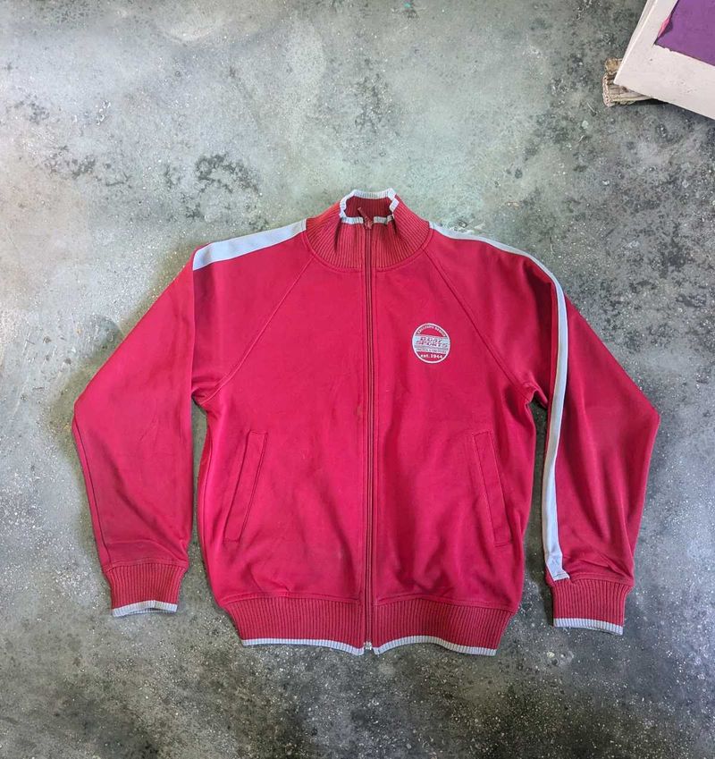 RetroY2K style  Red Sports Jacket🔥❣️