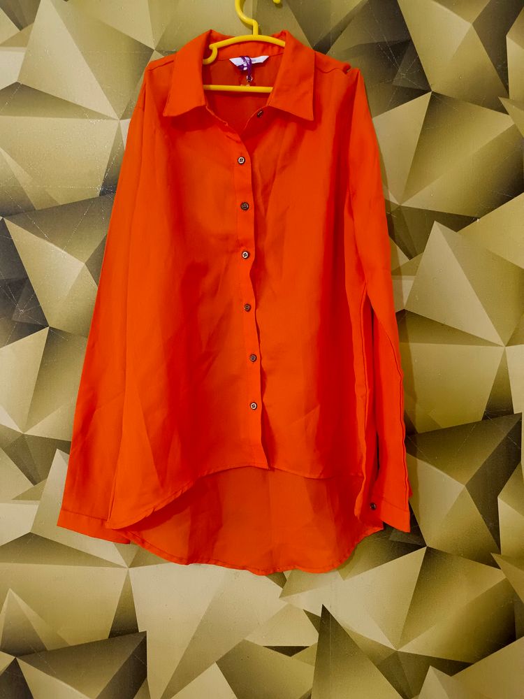 High- Low Party Shirt