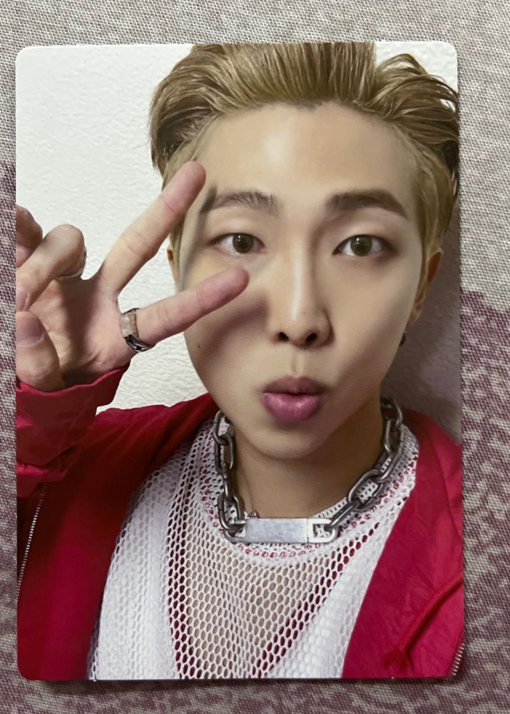 Bts Namjoon Official Photocard