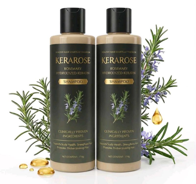 KeraRose Rosemary Hydrolyzed Keratin Shampoo