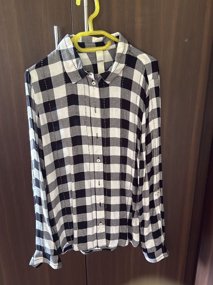 Classic Checkered Long Sleeve Shirt