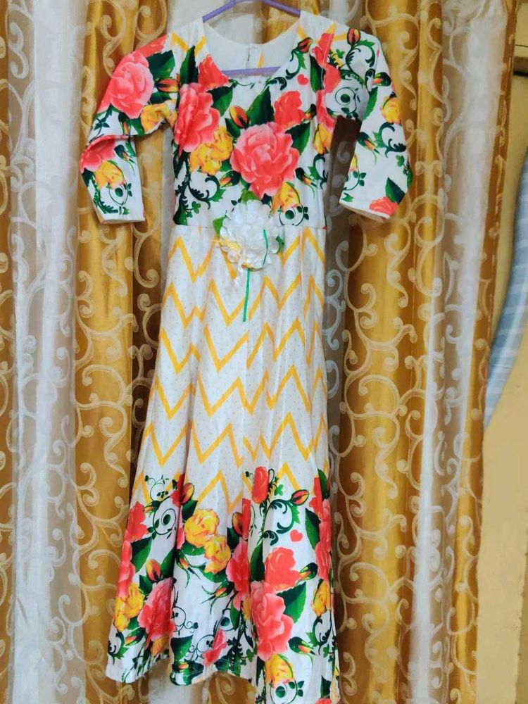 2 Beautiful Floral Ethnic kids dress