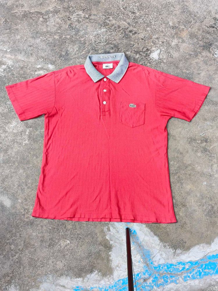 Lacoste Red Polo T-Shirt