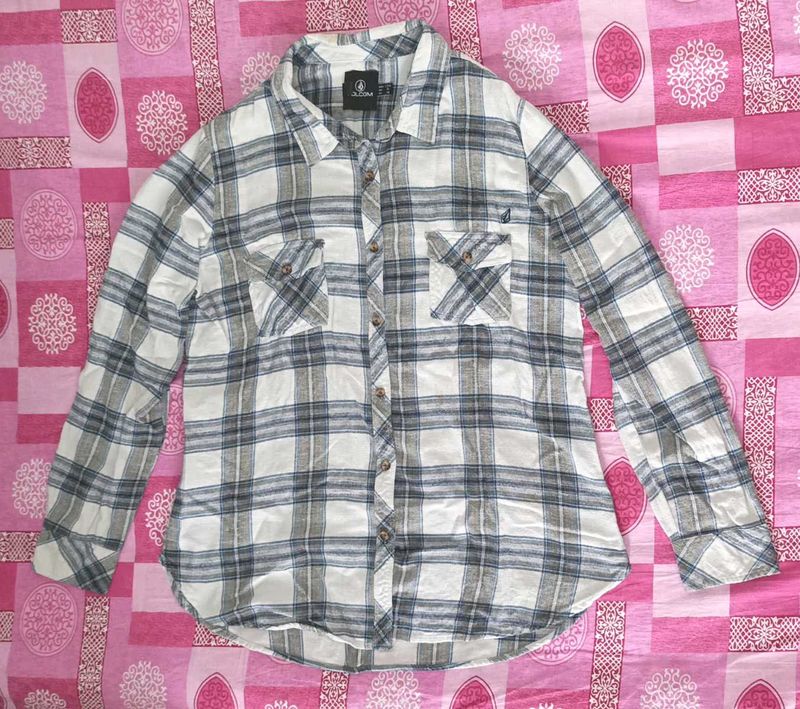 Volcom Plaid Long Sleeve Shirt