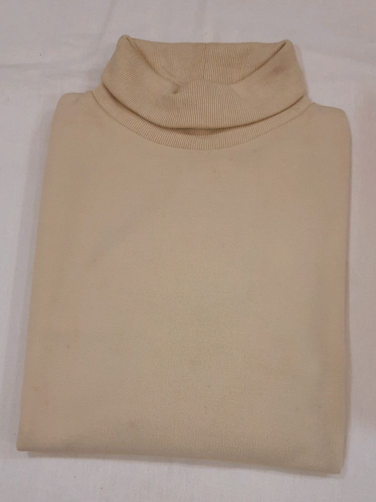 High Neck Cotton Tshirt 🛍