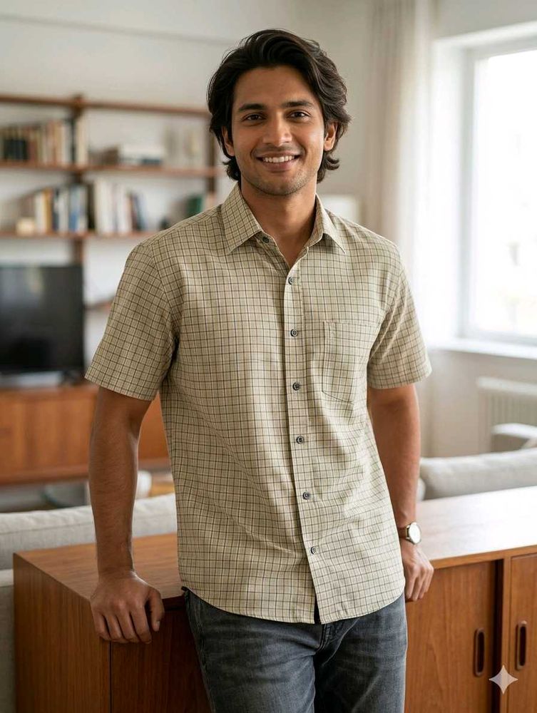 Classic Striped Short Sleeve Shirt