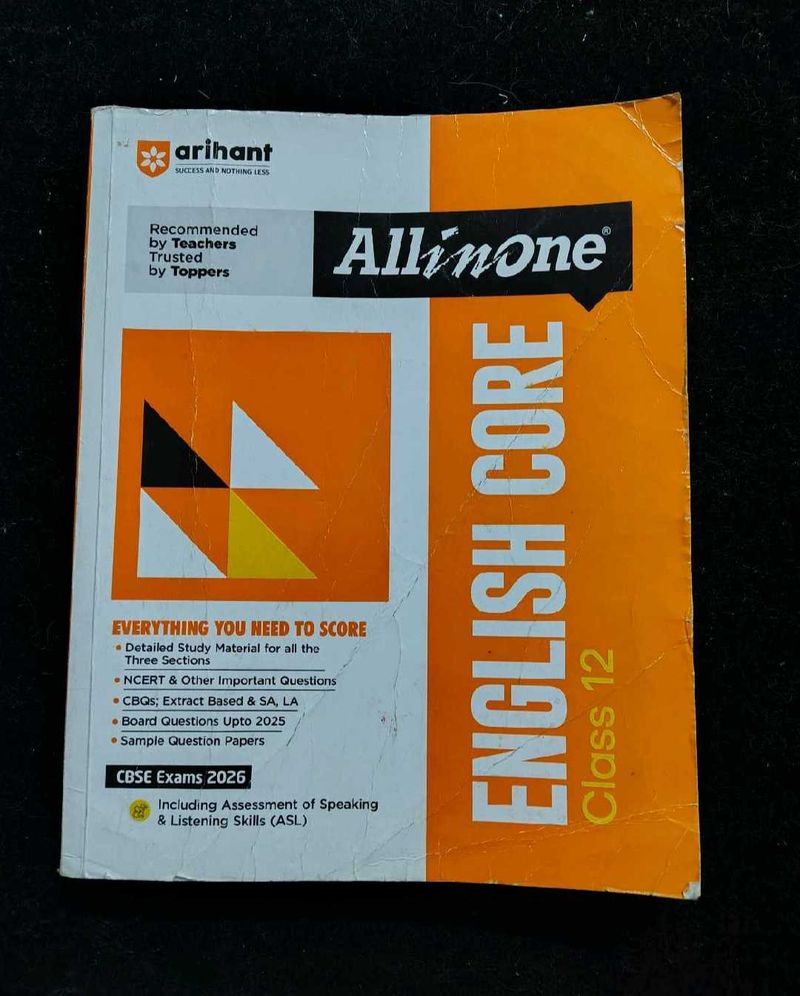 Arihant All in One English Core Class 12