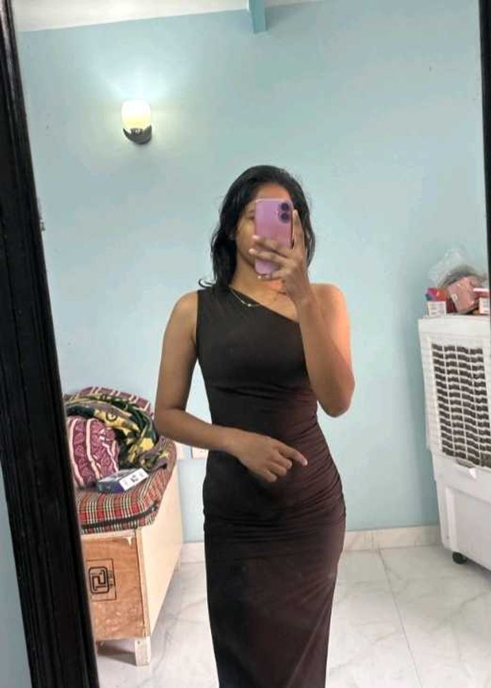 Chic One-Shoulder Ruched Dress