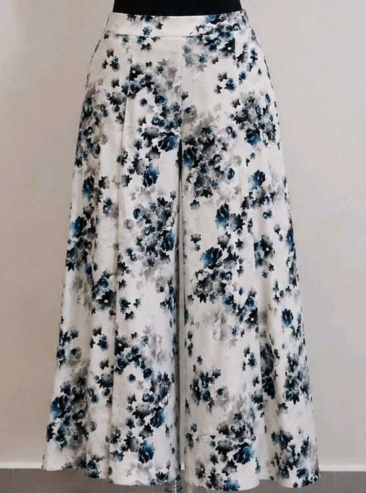 Floral Wide-Leg Palazzo Pants