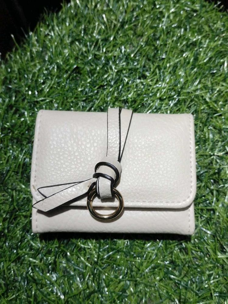 Minimalist Light Beige Cardholder