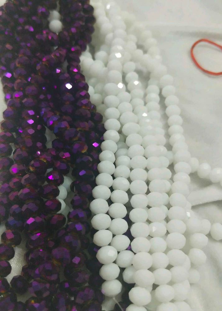 10 Crystal Beads String