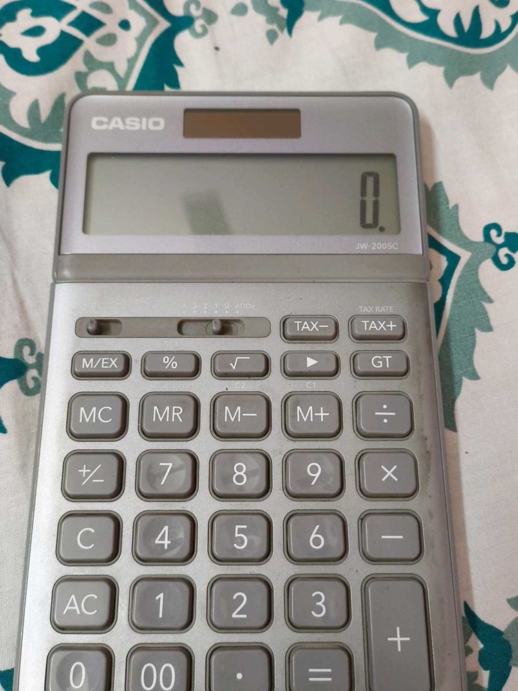 Casio JW-200SC Calculator