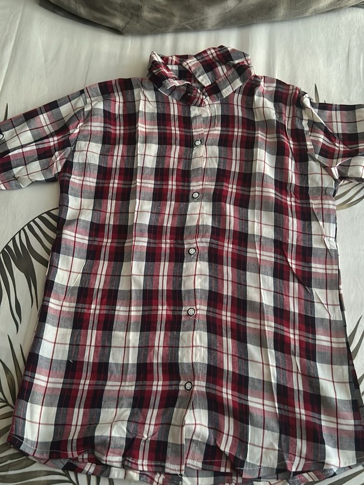Classic Plaid Button-Down Shirt