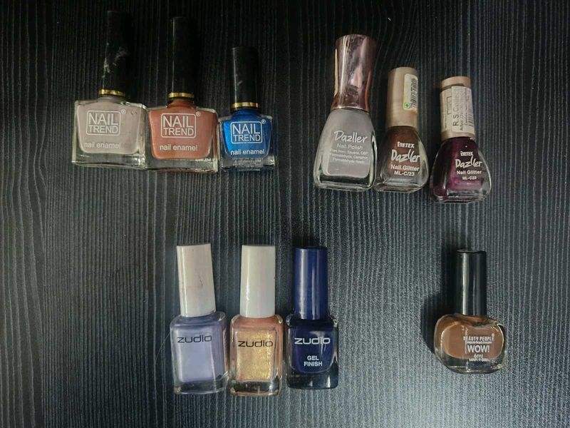 Assorted Nail Polish Collection