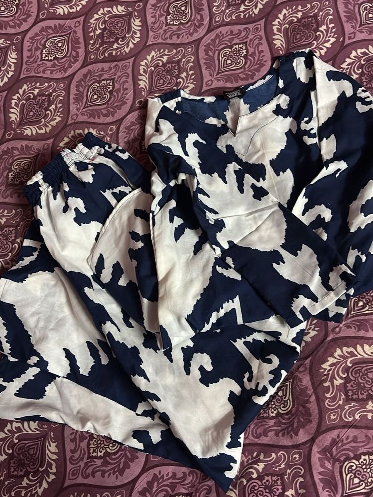 Blue co ord set