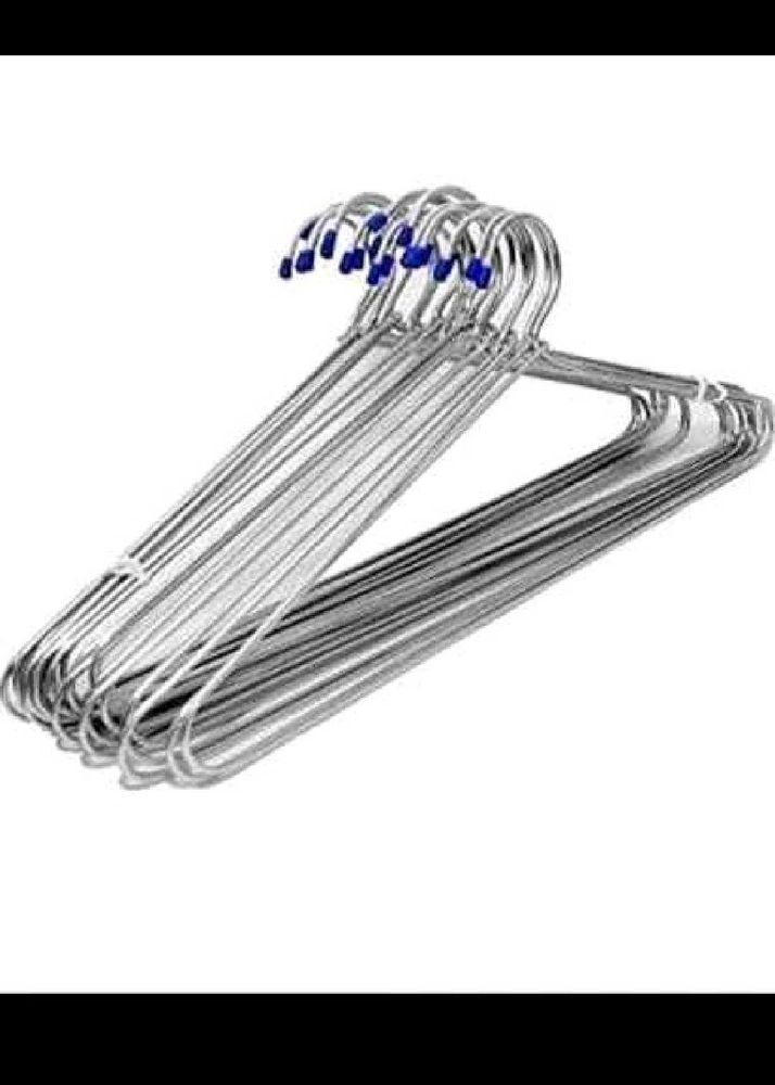 Set of Metal Clothes Hangers