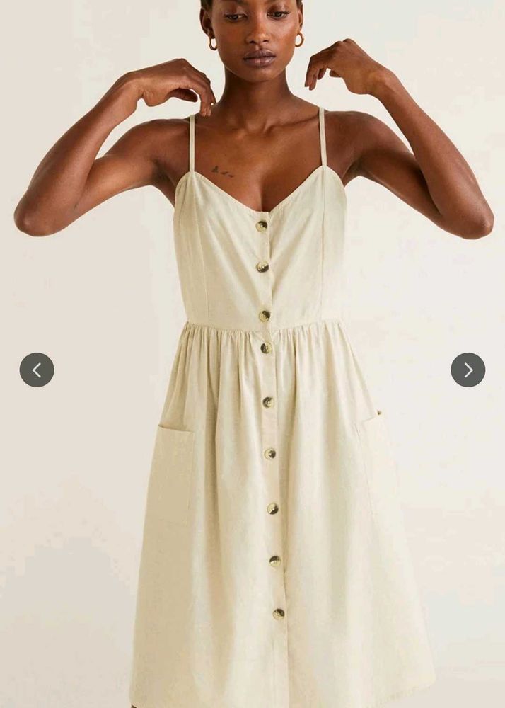 Summer Flare Dress- Lemon Yellow (XL)