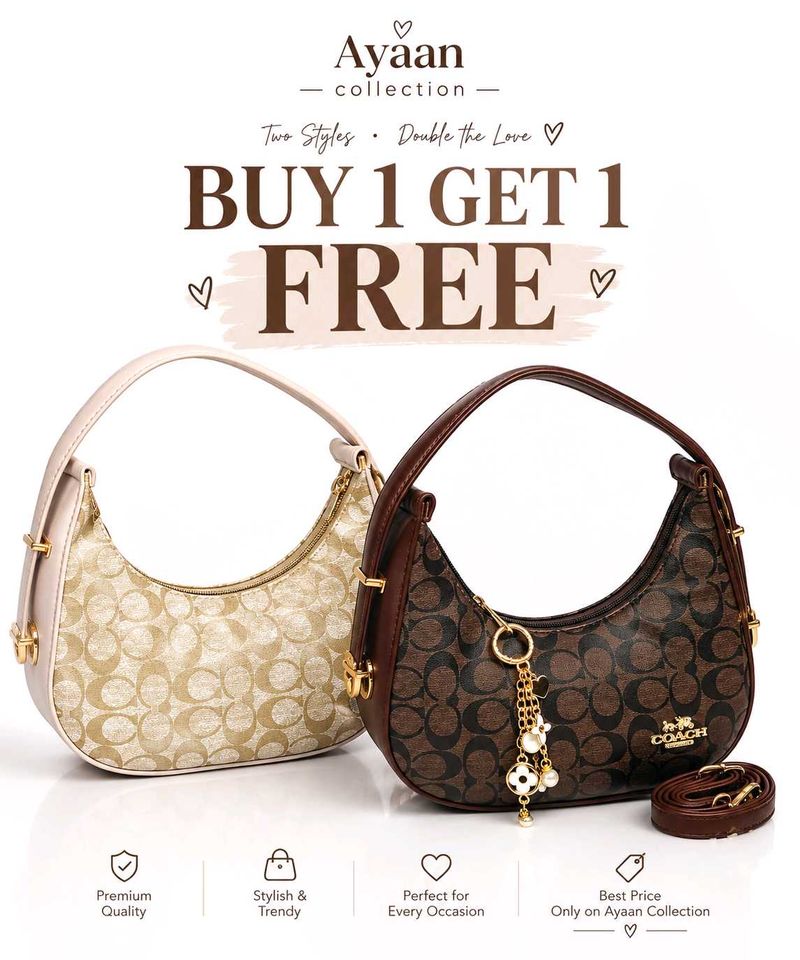 Buy 1 Get ONE  Free Coach moon with charm&amp;carry ba