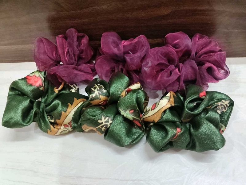 Set of 5 Scrunchies