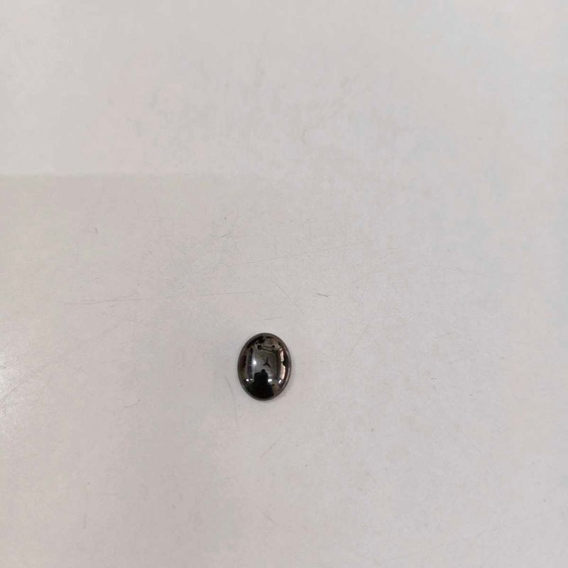 Oval Cabochon Gemstone gun metal stone