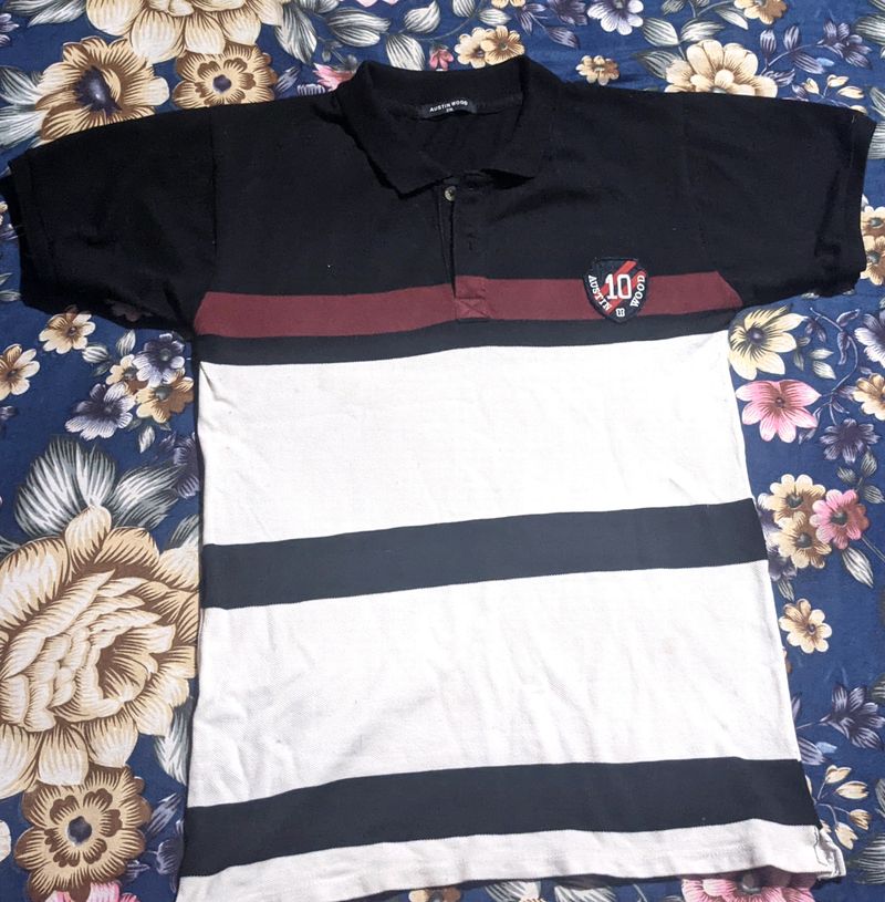 Austin Wood Men Polo T-Shirt