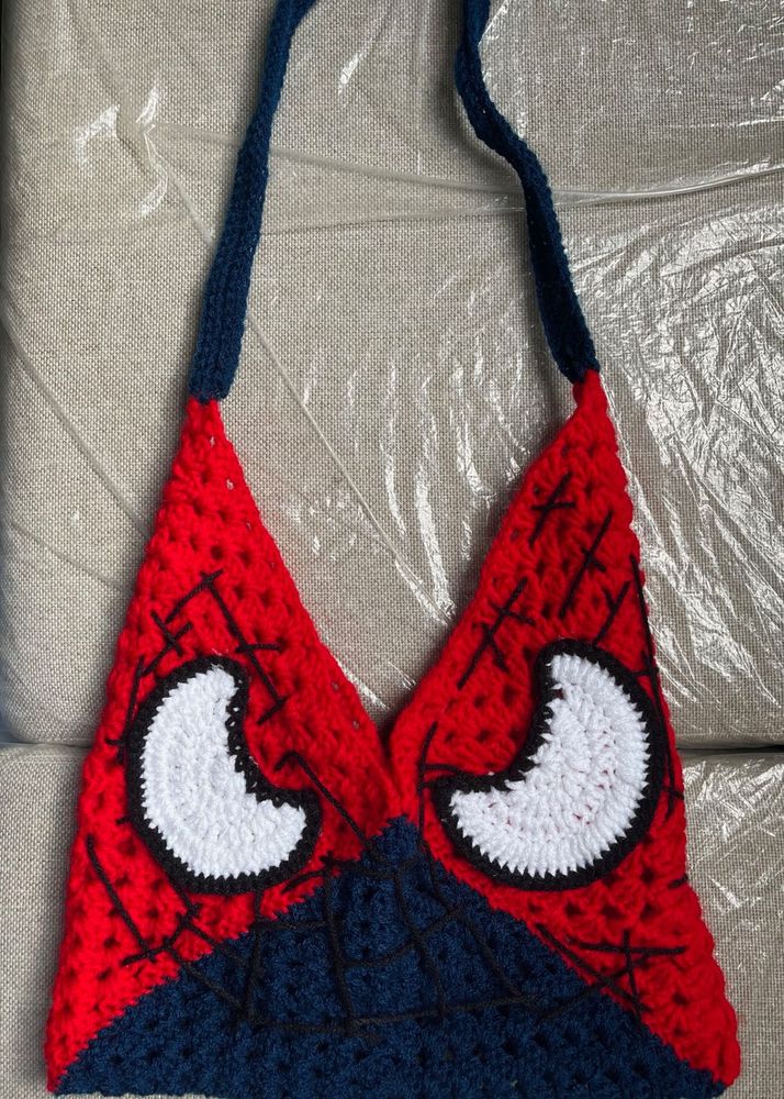 Spiderman Crochet Bag