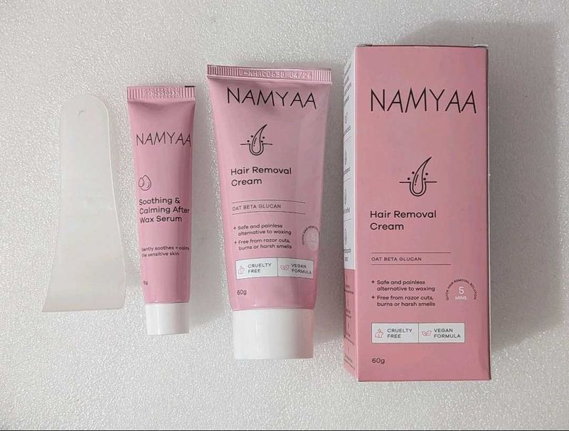 Namyaa Hair Removal Cream &amp; After Wax Serum