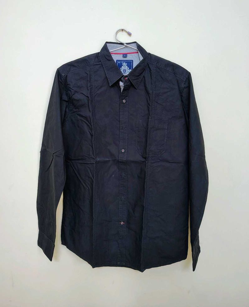Men's Black Casual Shirt