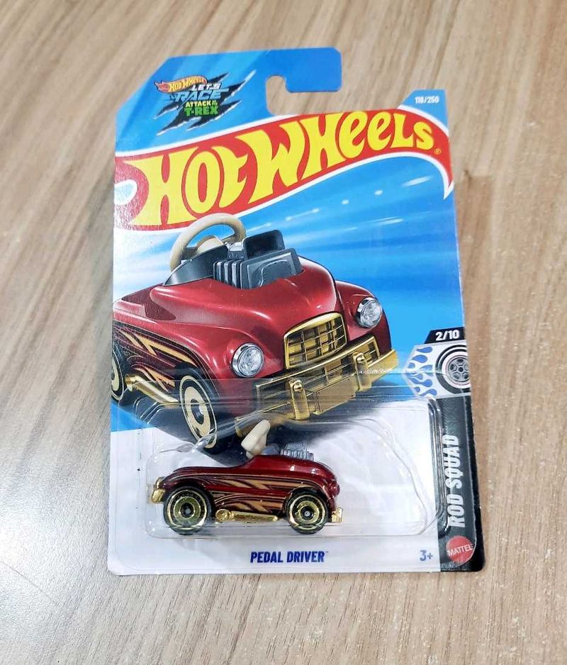 Hot Wheels Pedal Driver Rod Squad Car