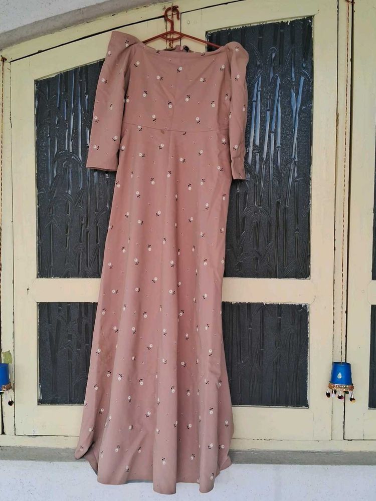 Elegant Floral Maxi Dress