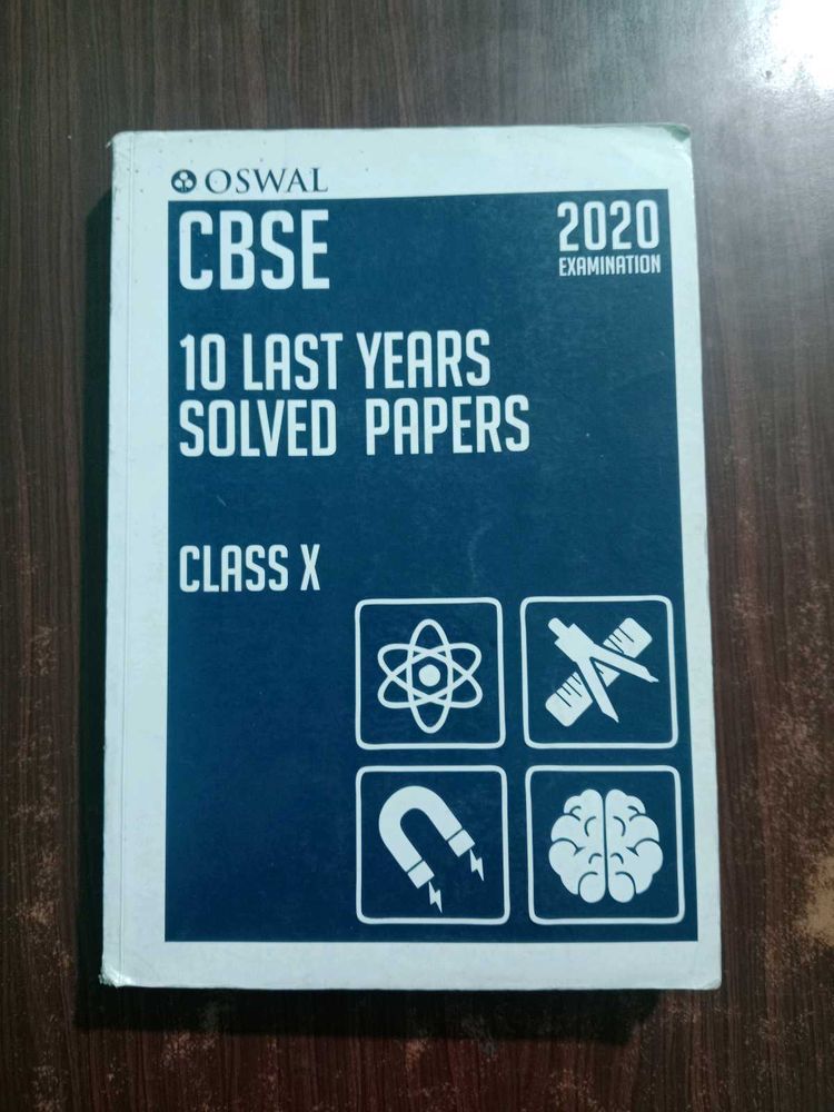 Oswal CBSE Class 10 Solved Paper PYQS