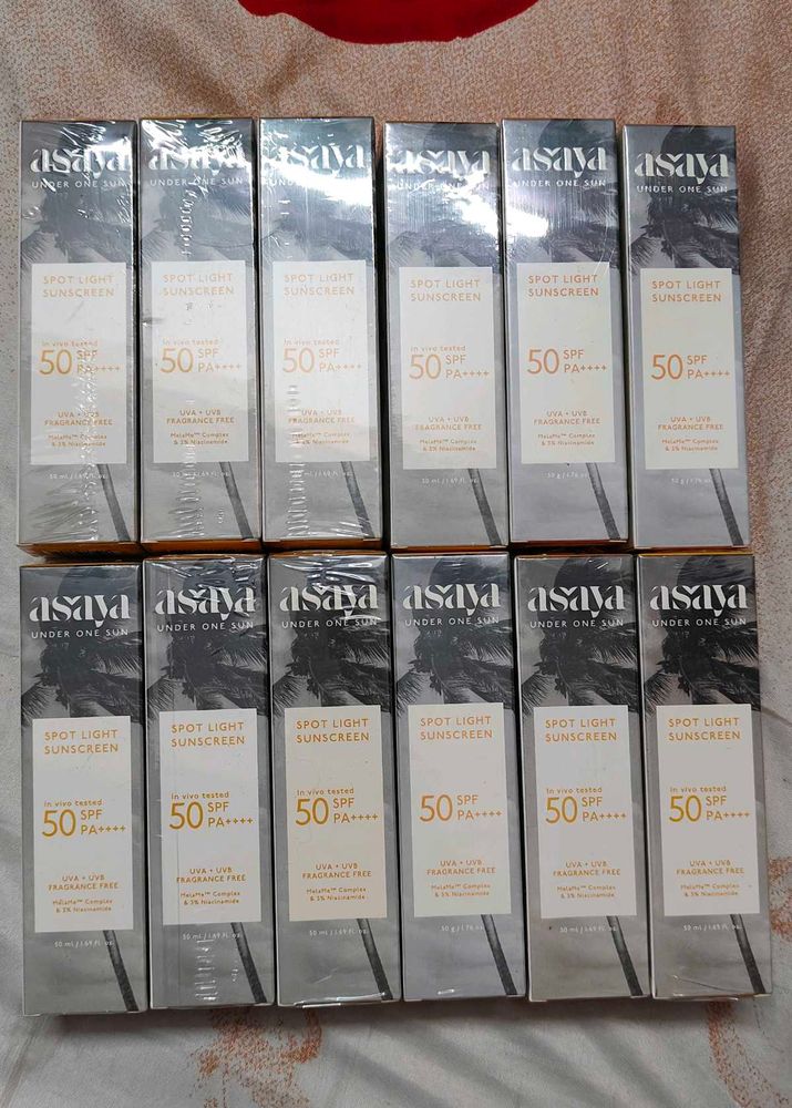asaya Sunscreen SPF 50 PA++