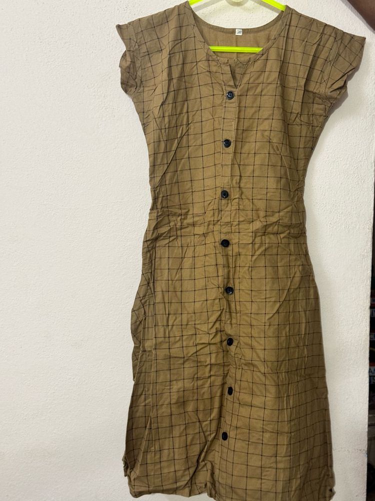 Classic Checkered Kurta