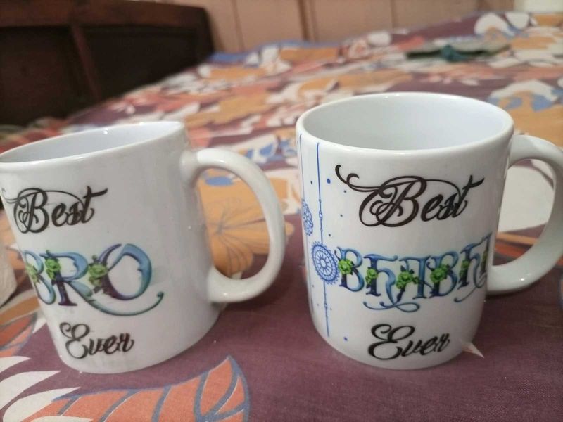 Rakhi gift 🎁 ceramic coffee mug 🍺🍺