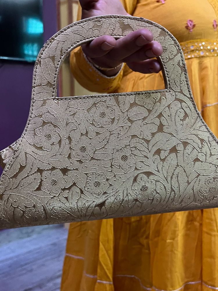 Elegant Embroidered Clutch