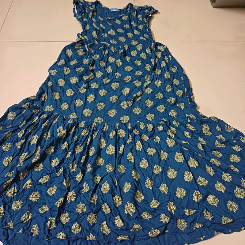 Anarkali Maternity Gown