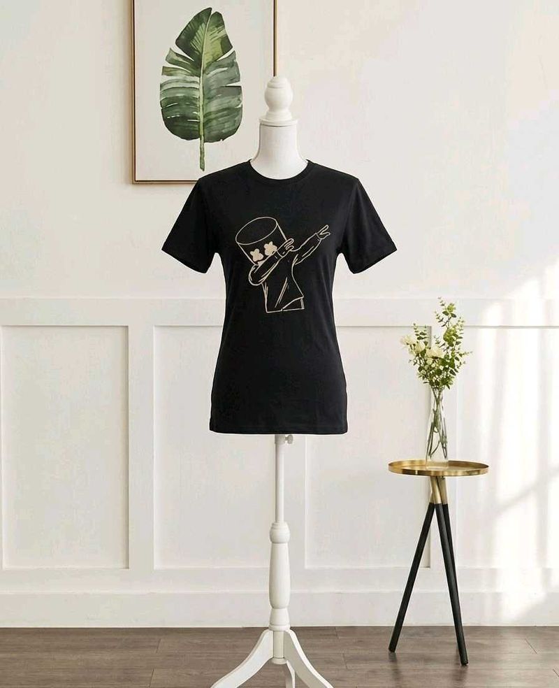 Women's Regular Fit Cotton T-Shirt Marshmellow