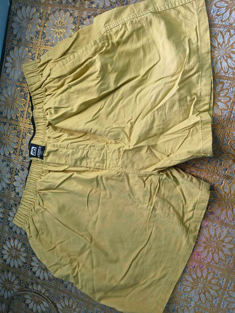 Men's Yellow Boxers