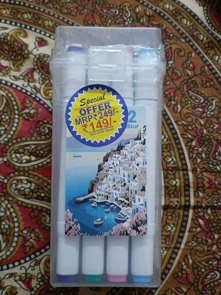 Set of 12 Art Markers