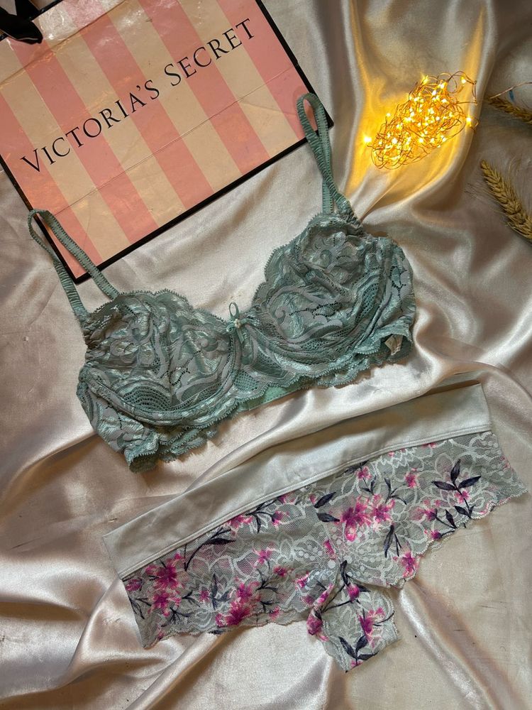 Floral Lace Lingerie Set