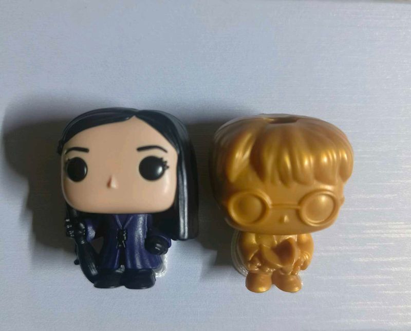 Golden Harry Potter and cho chang Funko Pop Figure