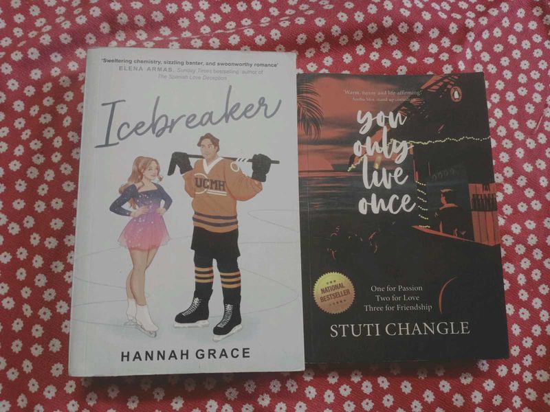 Icebreaker &amp; You Only Live Once Books