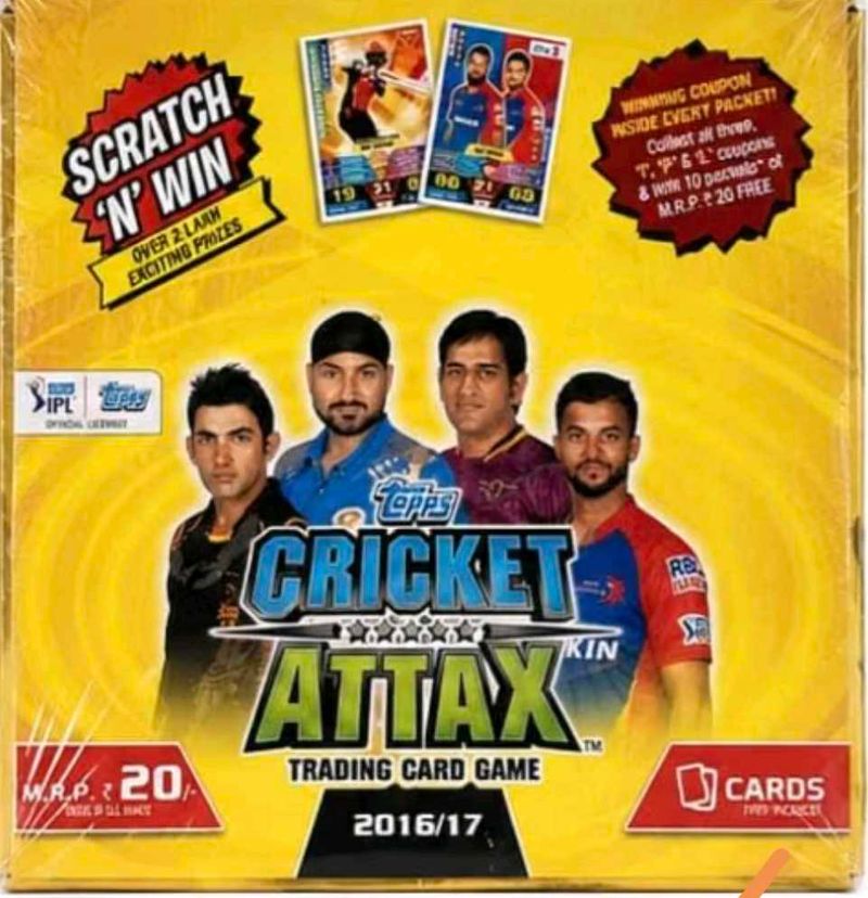 Topps Cricket Attax Trading Card Game 2016/17