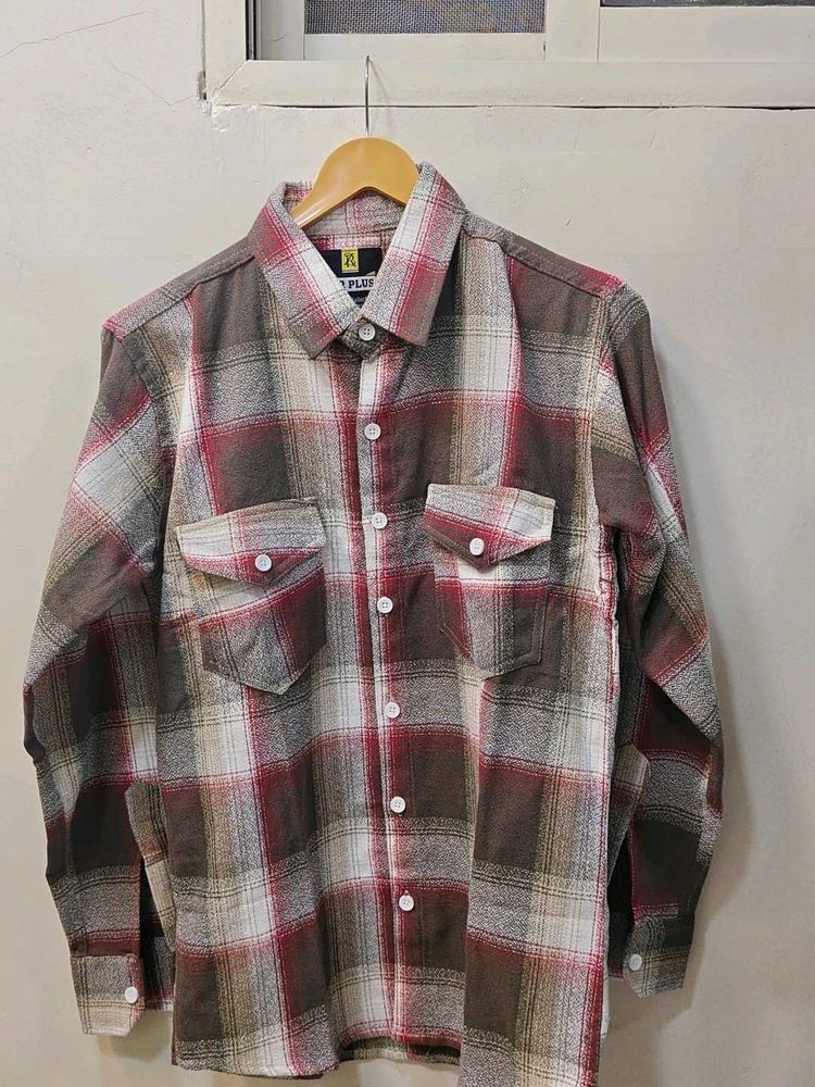 Classic Plaid Flannel Shirt