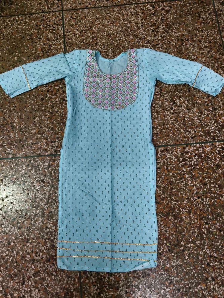 Elegant Blue Kurta