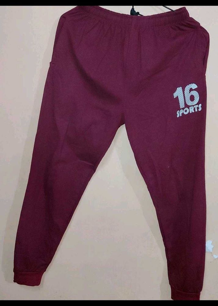Maroon Sports Joggers