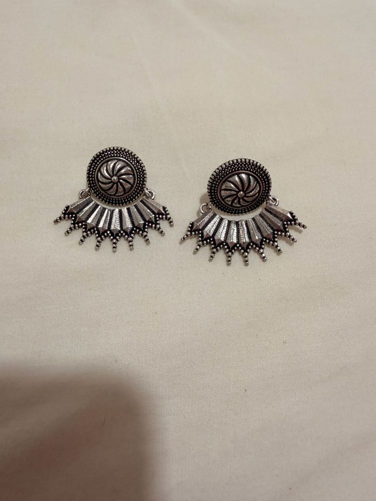 Boho Fan Shaped Earrings