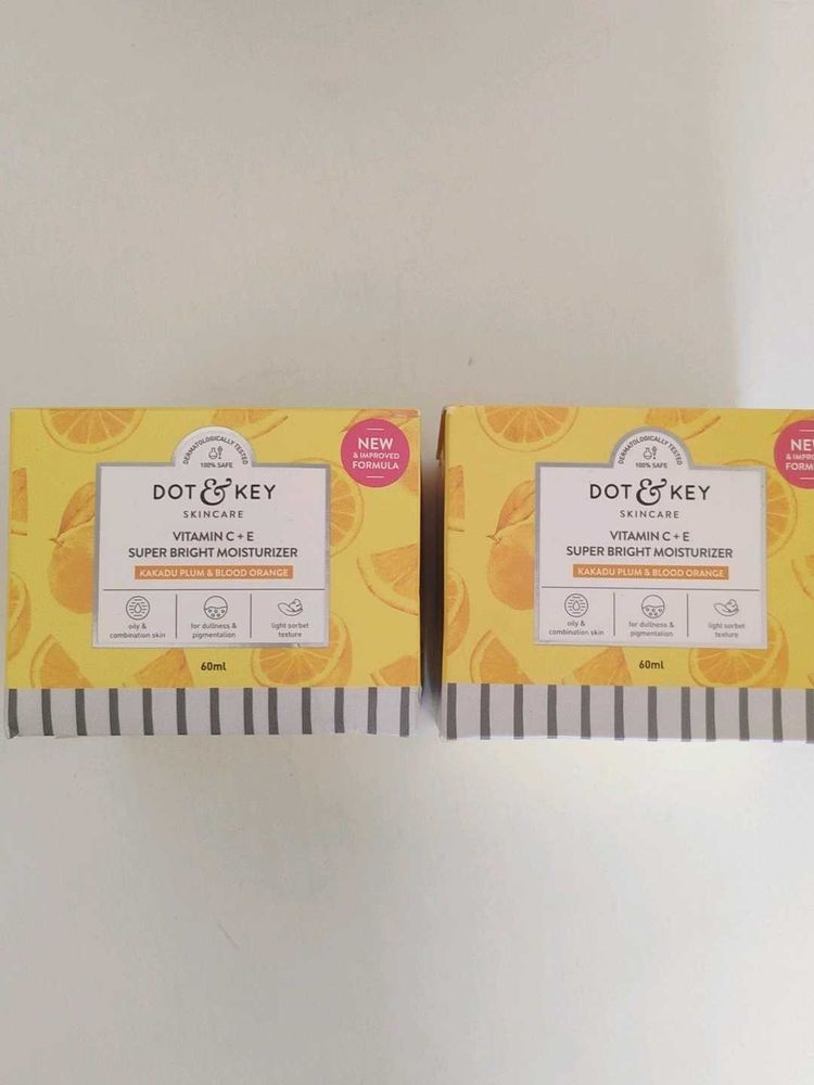 2 Dot &amp; Key Vitamin C Moisturizer Seal Packed