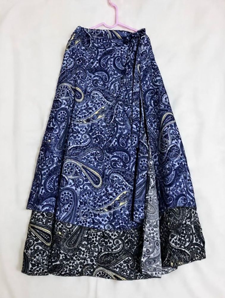 Boho Paisley Maxi Skirt