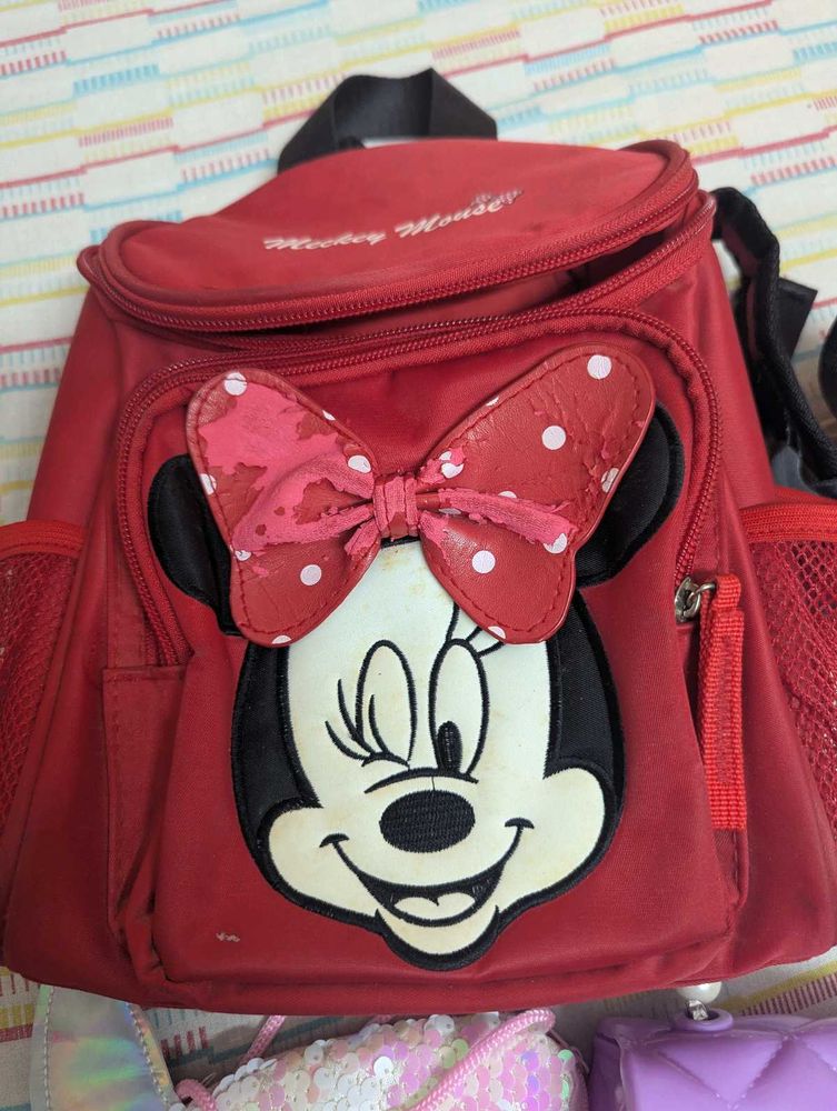 Vintage Minnie Mouse Backpack